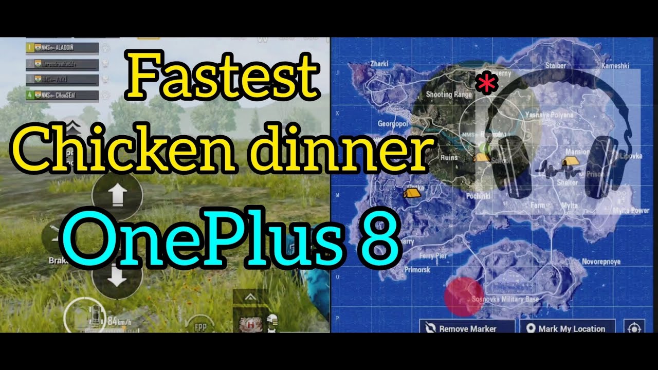 FASTEST CHICKEN DINNER EVER IN PUBG | ONEPLUS 8 PUBG MOBILE | - YouTube