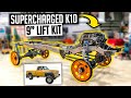 K10 Squarebody   9 Inch Lift   1 Ton Axles - Lifted & Supercharged Chevy K10 Truck Ep. 2
