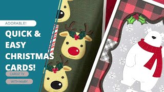 LET’S MAKE SOME ADORABLE CHRISTMAS CARDS!