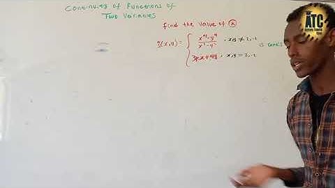 Continuity of Function(Two variable) ||Applied two tutorial --Muja || Atc tube #Applied2 #tutorial