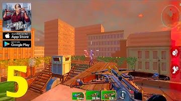 Zombie State: Roguelike FPS (Rooftops) - Gameplay Walkthrough (Android, iOS), Part 5