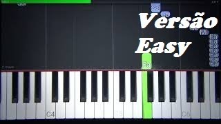 Luiza - Tom Jobim - Vinicius de Moraes - (Versão Easy) - Tutorial Piano Teclado Partitura
