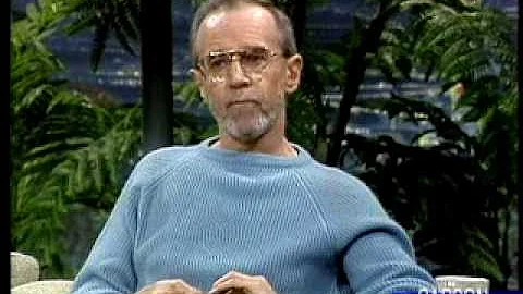 George Carlin's Funny Interview about His Wacky He...