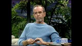 George Carlin's Funny Interview about His Wacky Health Problems: Johnny Carson 11/26/86