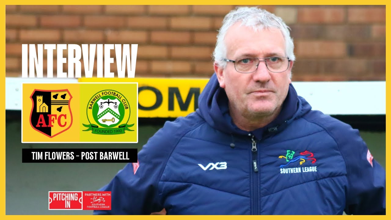 INTERVIEW | Tim Flowers on dramatic win against Barwell - YouTube