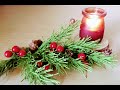 DIY Crepe paper pine needle branch | Christmas tree branch | Crepe paper pine needle tree branch |