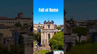 Forum Romanum. Fall of Rome. Rome , italy.