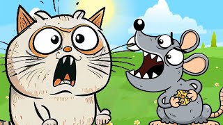 Котик Едун против мышей, мультик игра про котика, Tasty Planet #21