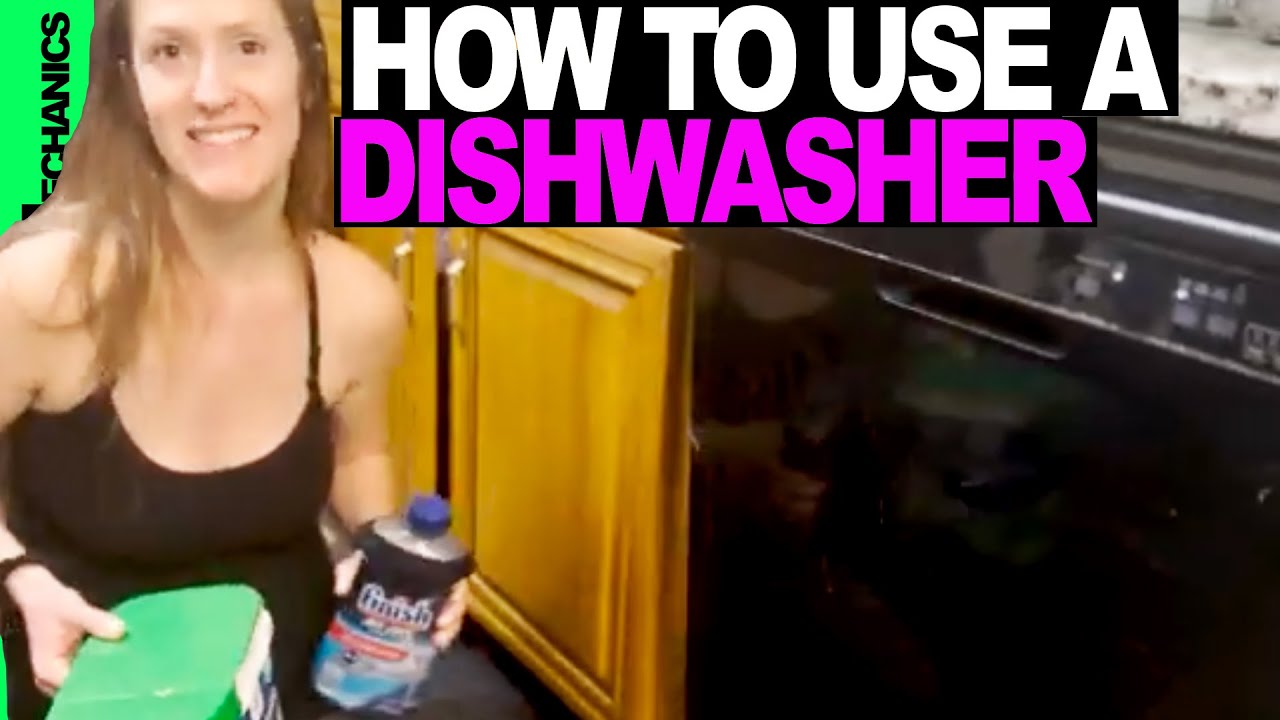 How To Use Dishwasher - YouTube