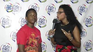 Kolorido Sports Interviewing Raydley Allée