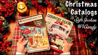 ASMR Vermont Christmas Catalog (Soft Spoken w/Candy) Country Door Catalog/Crackling fireplace! screenshot 4