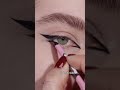 Easy Cut Creased Eyeliner Tutorial♥️ #eyemakeup #makeuptutorial #makeup #makeuphacks #youtubeshorts