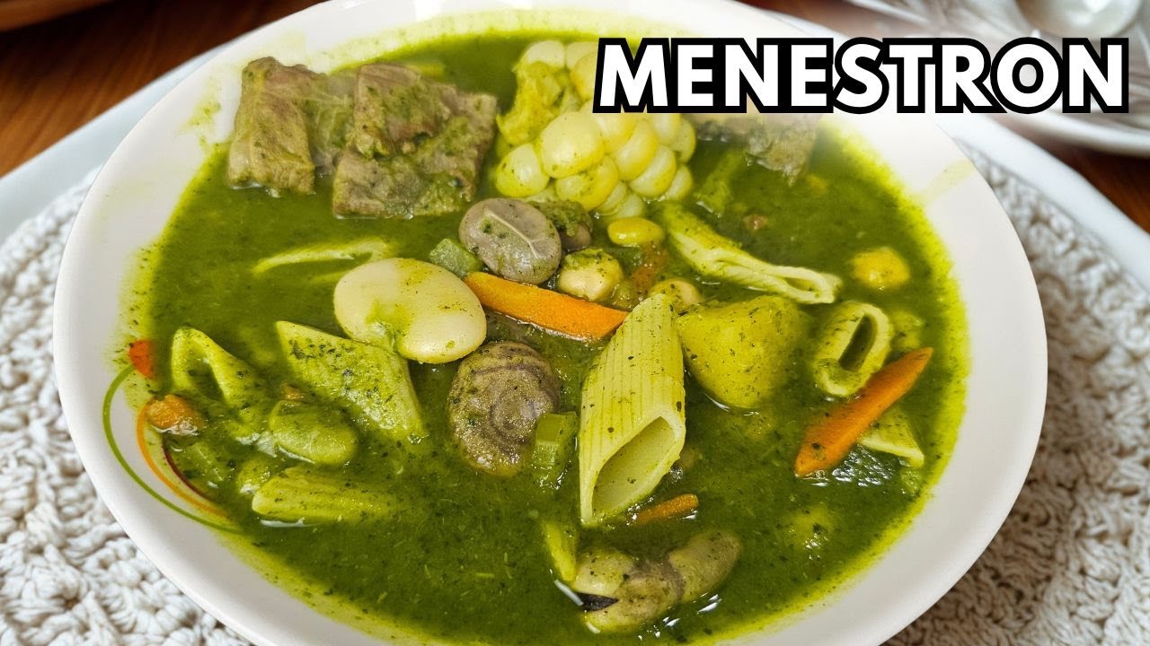 Cómo preparar Menestron peruano | Receta Peruana