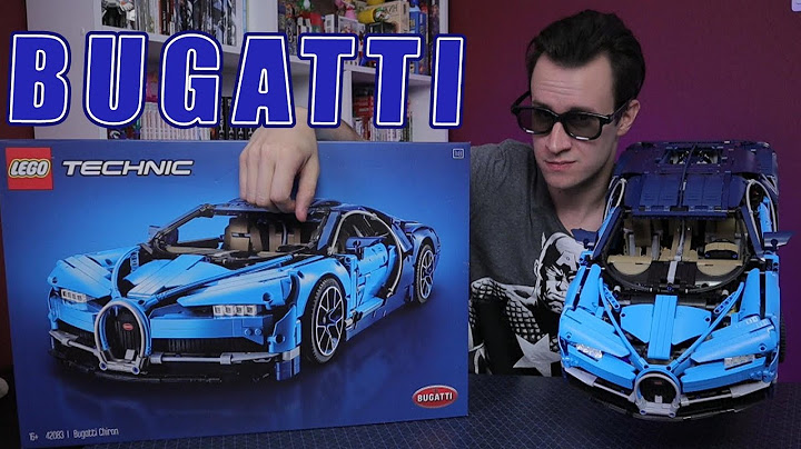 LEGO Bugatti Chiron - Дорого, стильно, technic (мнение о LEGO 42083)