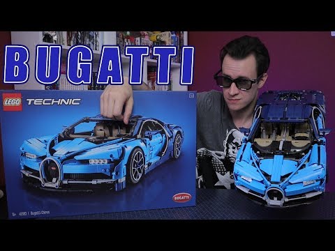 Video: Ovaj LEGO Bugatti Chiron U Prirodnoj Veličini Zapravo Je Vozni