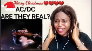 ACDC - Thunderstruck #REACTION #ANALYSIS BY AFRICAN VOCALIST..