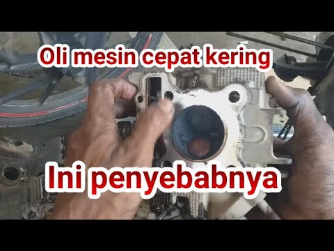 Jupiter z1,||Penyebab oli motor cepat habis