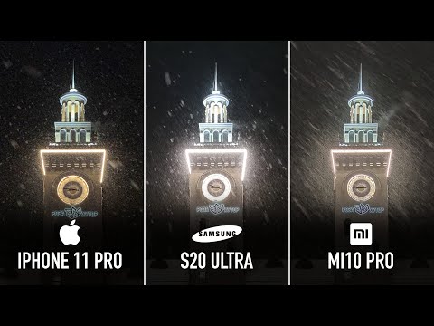 Сравнение камер флагманов: iPhone 11 Pro, Galaxy S20 Ultra, Mi 10 Pro