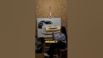 Amazing 3D Car Art..😍