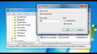 How to Make the Windows Taskbar Thumbnails Bigger (Without Software)
