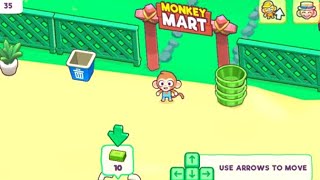 Monkey Mart Gameplay 🐵 Monkey Mart Poki Games 🐒 Parts 1 