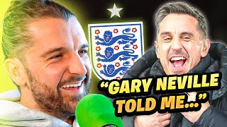 What Gary Neville told me before my England Debut!