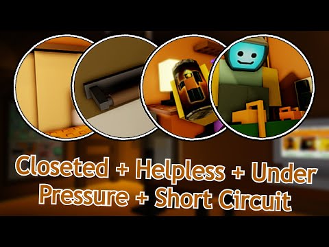 Warm Isolation How To Get Closeted + Helpless + Under Pressure + Short Circuit Badges