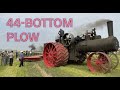 150 CASE Road Locomotive pulling 44 bottom John Deere plow - new record!