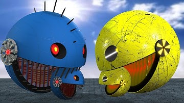 Pacman vs Robot Pacman vs. Robot Monster Pacman  x v  12 pacman