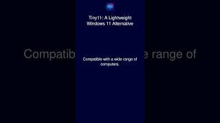 Tiny11: A Lightweight Windows 11 Alternative
