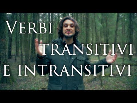 Переходные и непереходные глаголы в итальянском языке | verbi transitivi e intransitivi