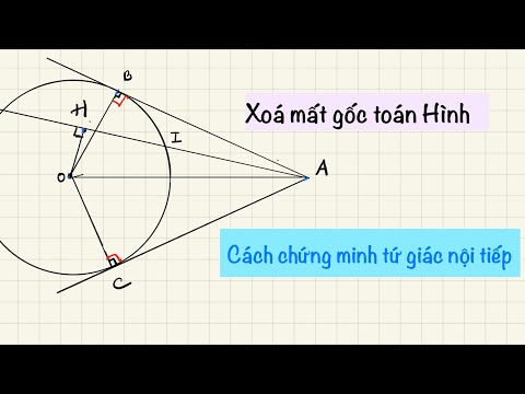 Video: Thế nào là nội tiếp trong đường tròn?