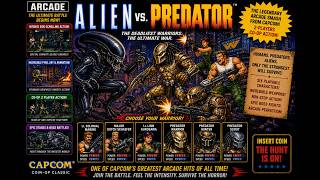 Alien vs Predator - Arcade - Full Playthrough / Walkthrough Gameplay