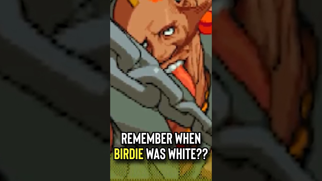 Remember When Birdie Was White?? #streetfighter #capcom