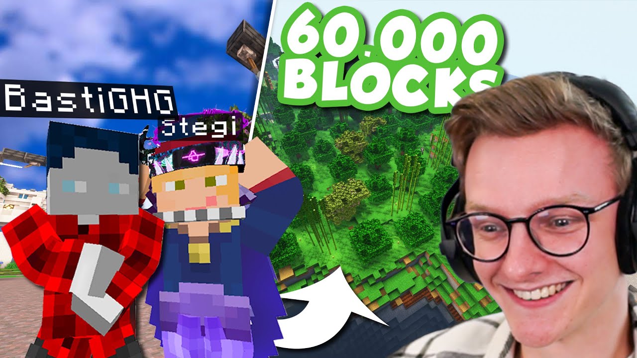 BastiGHG & Stegi im 60.000 BLÖCKE XXL Shopping District! - CraftAttack ...