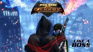 SWTOR: Advanced Prototype Powertech PvP - Batman and Robin vs Superman.