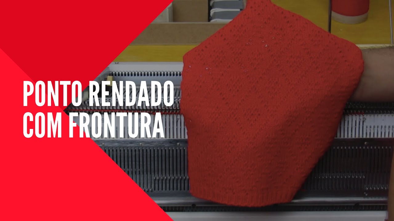 Tricô à Máquina - Lanofix SK280 + SRP60N | Ponto Rendado com a Frontura