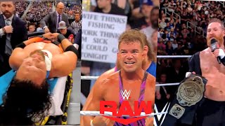 Finally Chad gable Defeat Sami Zayn ! WWE Raw Highlights | Bron breaker brutally Atteck 😳| Full Raw