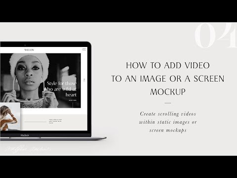 Video: How To Insert A Video Into A Picture