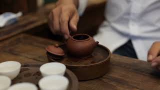 在厦门，与大师兄约一泡老茶