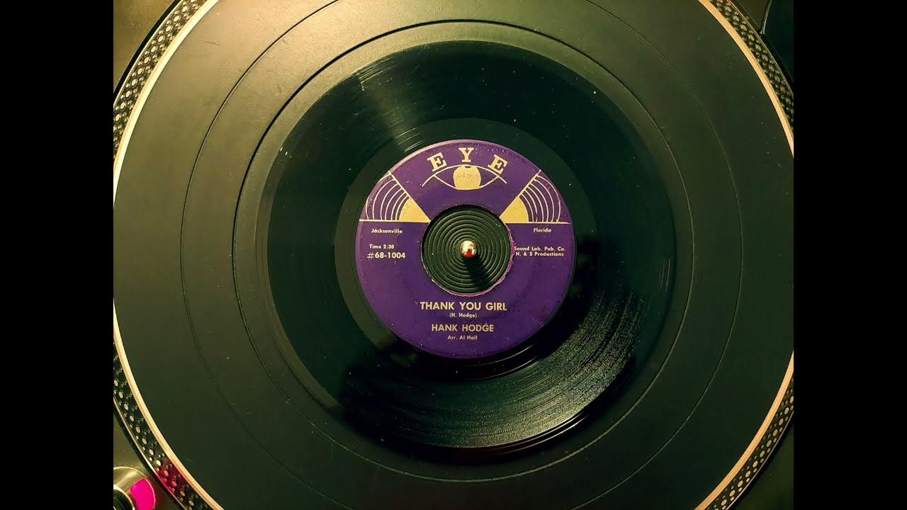 Hank Hodge - Thank You Girl (Eye) - YouTube
