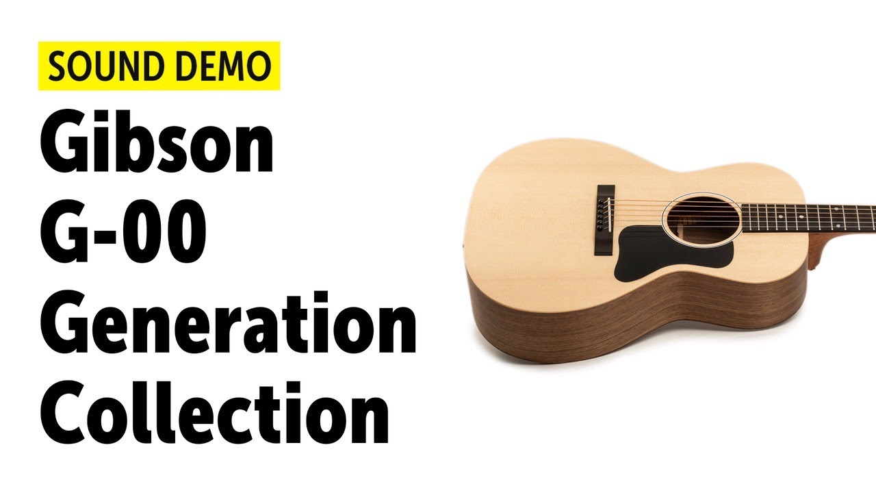 Gibson G-00 | Generation Collection - Sound Demo (no talking)