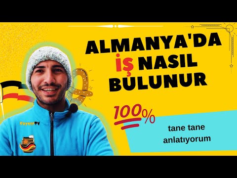 ALMANYA'da iş bulma sitelerini tanıtıyorum (hem TÜRK hem ALMAN işverenleri bulacaksınız)