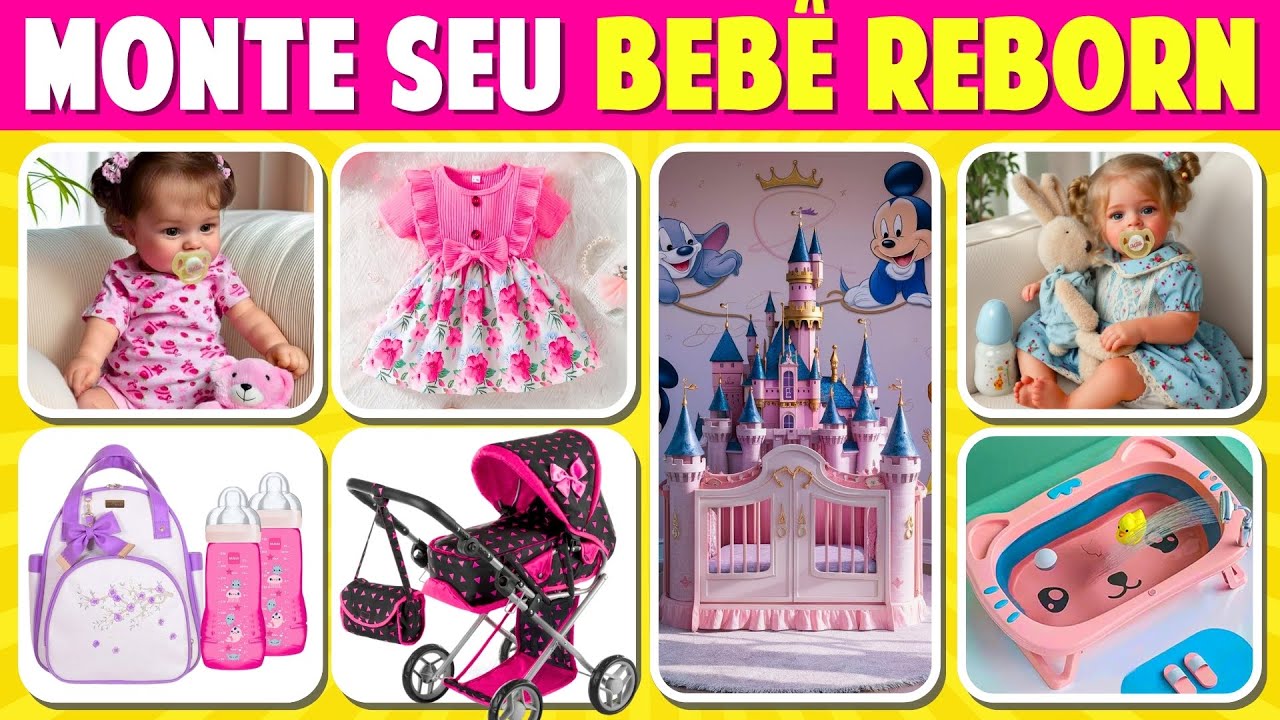 ​❤️​​ MONTE O ENXOVAL DOS SONHOS PARA O SEU BEBÊ REBORN 🧸​ PARTE 2 🍼​