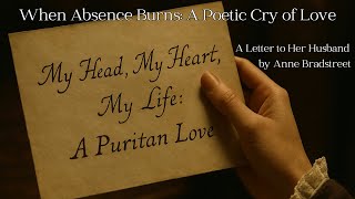 A Letter to Her Husband Anne Bradstreet s Puritan Love Poem Narrated with Captio