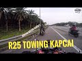 R25 TOWING KAPCAI DEKAT HIGHWAY | MINYAK MOTOR ABIS | R25