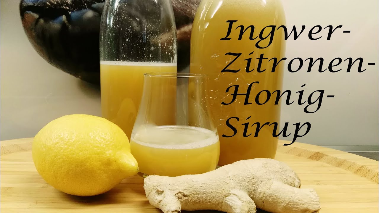 Thermomix® TM5 Ingwer -Zitronen - Honig - Sirup - YouTube