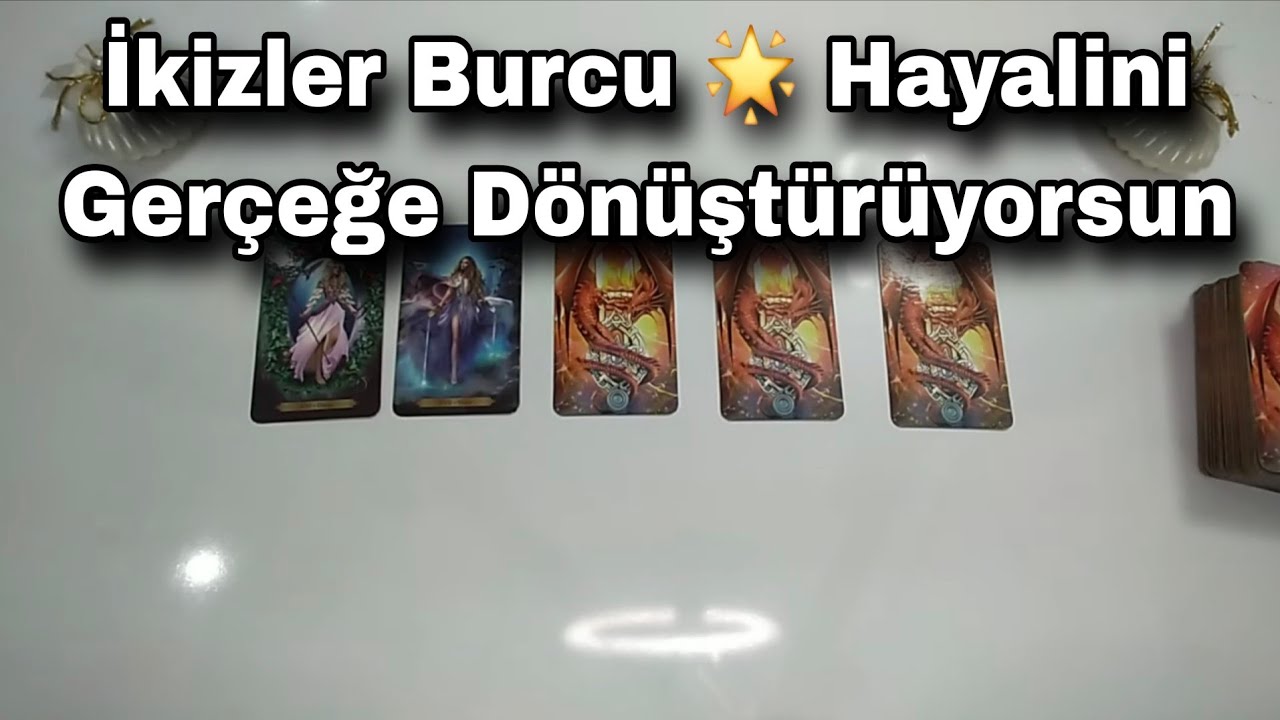 İkizler Burcu 🌟 Hayalini Gerçeğe Dönüştürüyorsun #tarotfalı #tarot #tarotreading #ikizlerburcu #fal 