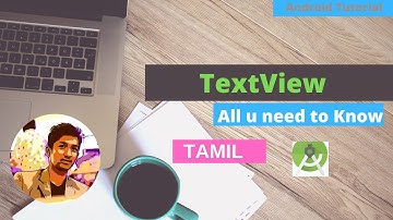 Textview in Android | Clickable | Change font color | AllCaps - Tutorial in Tamil [PART-7]