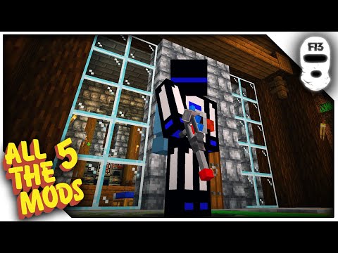 WE CAN FLY WITH THE IRON JETPACKS MOD! Minecraft 1.15 [All the Mods 5 E04]  